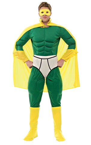 captain y fronts superhero costume